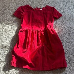 Charming Red Kids Dress